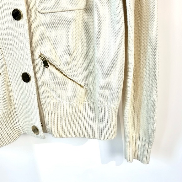 Worth Pearl Snap-Front Collared Cardigan - Picture 5 of 8